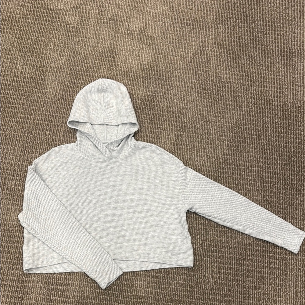 Athleta Light Gray Hoodie